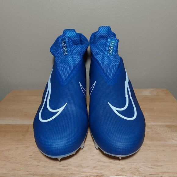 Nike Alpha Menace Elite 3 Flyknit Football Cleats Blue CT6648-414 Men\'s 10.5 main image 6